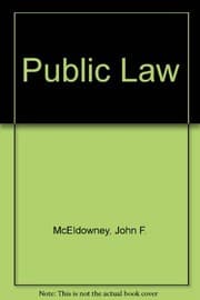 Tapa de Public law