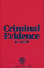 Tapa de Criminal evidence