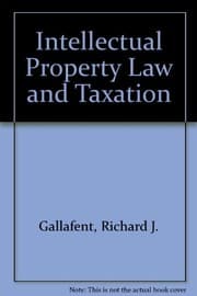 Tapa de Intellectual property law and taxation