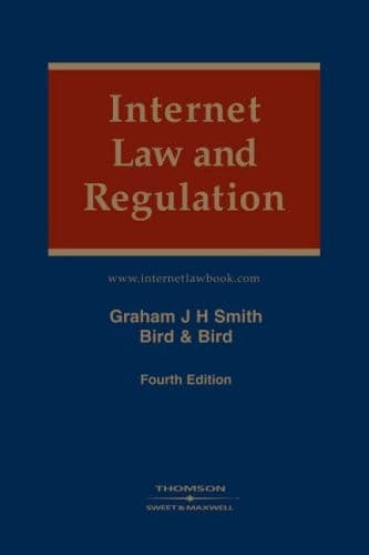 Tapa de Internet Law and Regulation