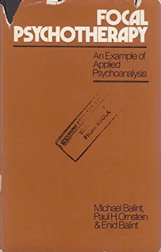 Tapa de Focal psychotherapy
