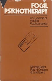 Tapa de Focal psychotherapy