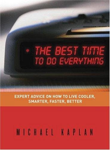 Tapa de Best Time to Do Everything