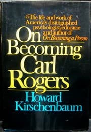 Tapa de On becoming Carl Rogers