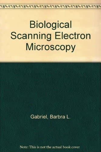 Tapa de Biological scanning electron microscopy