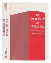 Tapa de The dictionary of publishing