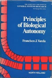 Tapa de Principles of biological autonomy