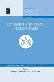Tapa de Conflict and Peace in South Asia (Contributions to Conflict Management, Peace Economics and Development)