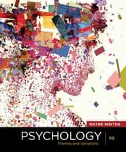 Tapa de Psychology: Themes and Variations, 9th Edition