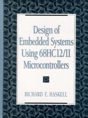 Tapa de Design of Embedded Systems Using  68HC12/11 Microcontrollers