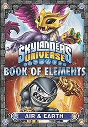 Tapa de Book of Elements: Air & Earth (Skylanders Universe)