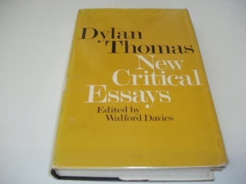 Tapa de Dylan Thomas: new critical essays