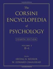 Tapa de The Corsini Encyclopedia of Psychology, Volume 2