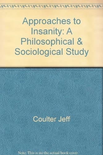 Tapa de Approaches to insanity