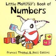 Tapa de Little Monster's book of numbers