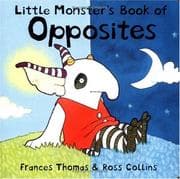 Tapa de Little Monster's book of opposites