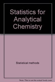 Tapa de Statistics for analytical chemistry