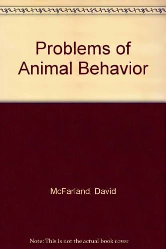 Tapa de Problems of animal behaviour