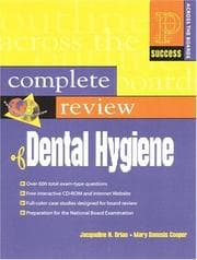 Tapa de Prentice Hall Health complete review of dental hygiene