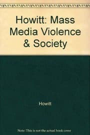 Tapa de Mass media, violence and society