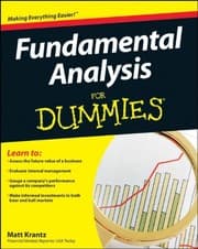 Tapa de Fundamental Analysis For Dummies