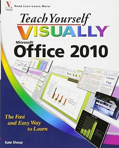 Tapa de Teach Yourself VISUALLY Office 2010