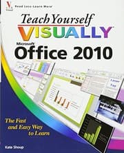 Tapa de Teach Yourself VISUALLY Office 2010