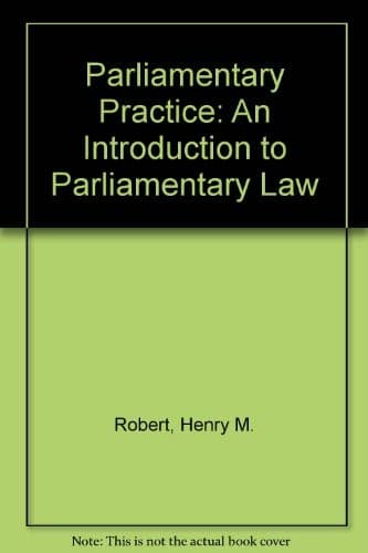 Tapa de Parliamentary practice