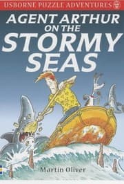 Tapa de Agent Arthur on the Stormy Seas (Usborne Puzzle Adventures)