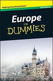 Tapa de Europe For Dummies