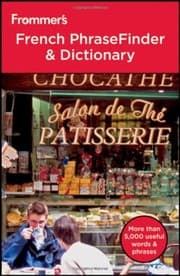 Tapa de Frommer's French PhraseFinder and Dictionary (Frommer's Phrase Books)