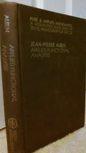 Tapa de Applied functional analysis