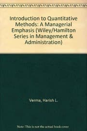 Tapa de Introduction to quantitative methods