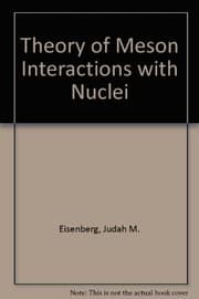 Tapa de Theory of meson interactions with nuclei