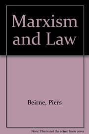 Tapa de Marxism and law