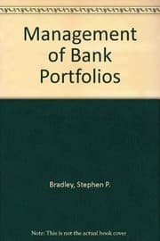 Tapa de Management of bank portfolios