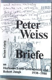 Tapa de Briefe an Hermann Levin Goldschmidt und Robert Jungk, 1938–1980