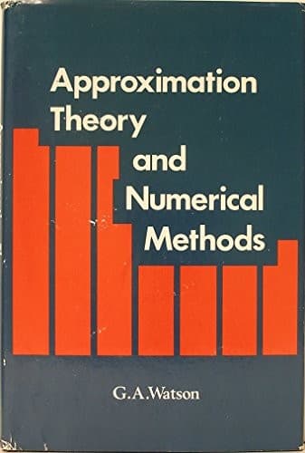 Tapa de Approximation theory and numerical methods