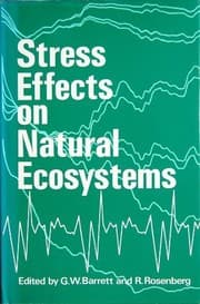 Tapa de Stress effects on natural ecosystems