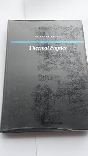 Tapa de Thermal physics.