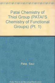 Tapa de The Chemistry of Thiol Group, Part 1 (Patai's Chemistry of Functional Groups) (Pt. 1)