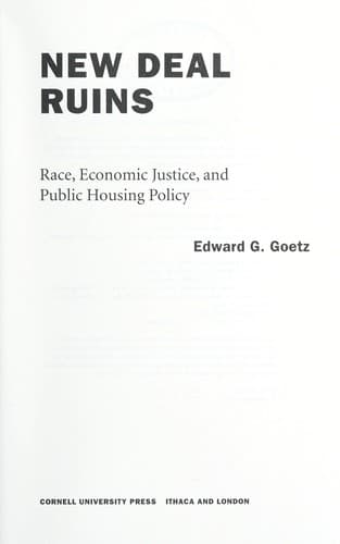 Tapa de New Deal ruins