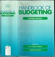 Tapa de Handbook of budgeting