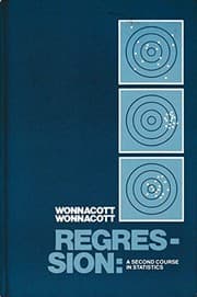 Tapa de Regression, a second course in statistics