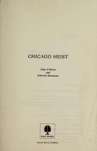 Tapa de Chicago heist