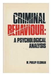 Tapa de Criminal behaviour