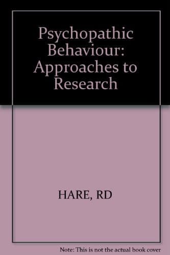 Tapa de Psychopathic behaviour