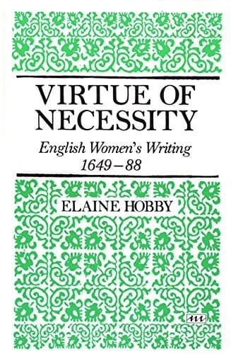 Tapa de Virtue of necessity