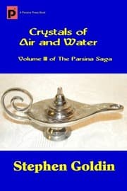 Tapa de Crystals of Air and Water (Large Print Edition) (The Parsina Saga) (Volume 3)