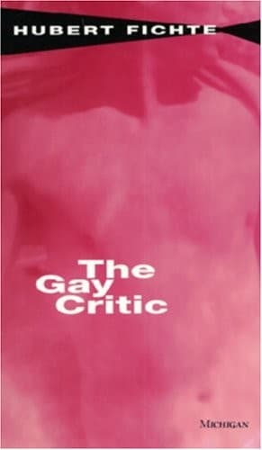 Tapa de The gay critic